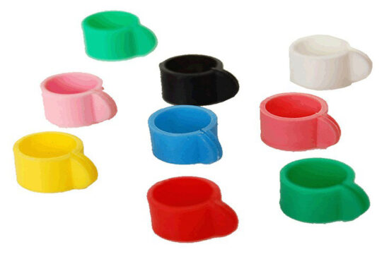 ANILLA 6MM PLASTICA ABIERTA