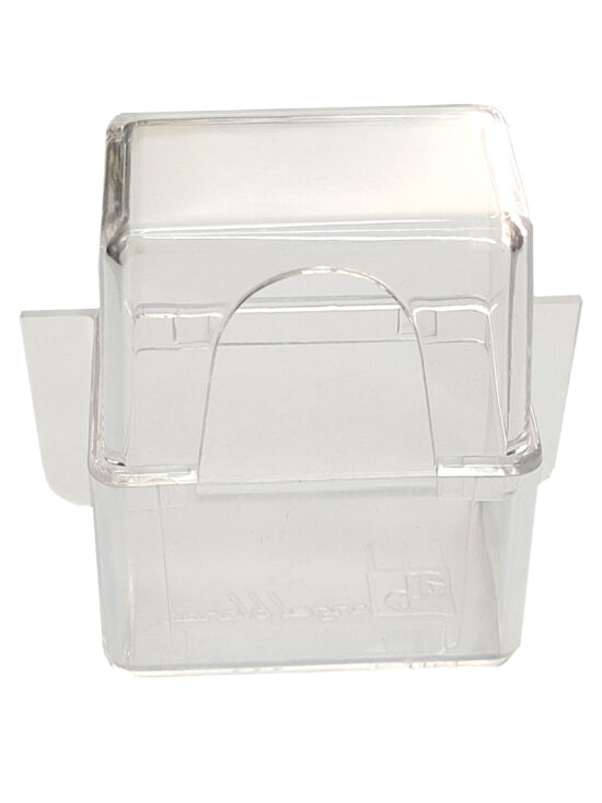 COMEDERO EXTERIOR CON SOLAPA Y TAPA 7.0X5.0X3.5CMS