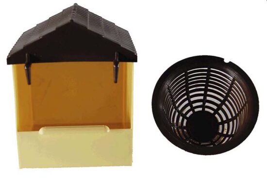CASETA CON NIDO EXTERIOR PLASTICA