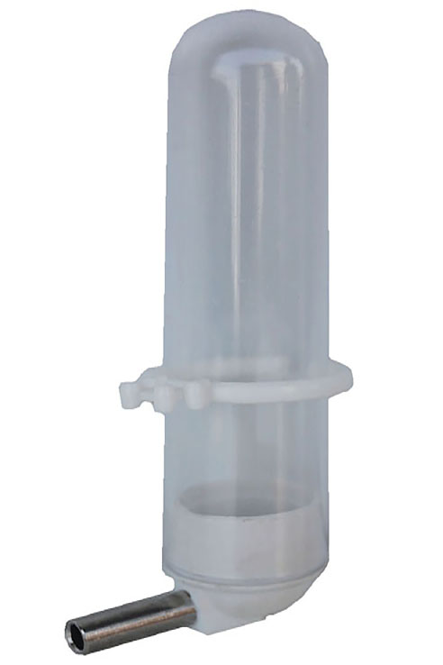 BEBEDERO AVES/ROED  TETINA MET 12.5x3.5cms 40cc