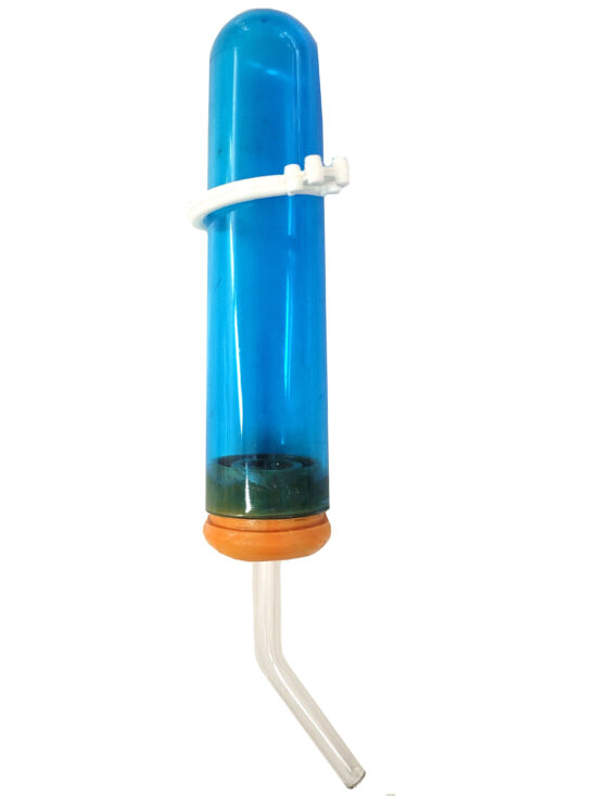 BEBEDERO HAMSTER TETINA CRISTAL 60 CC.