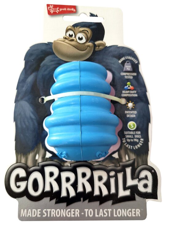 GORRILLA CLASSIC SMALL AZUL 7CMS PORTA PREMIOS