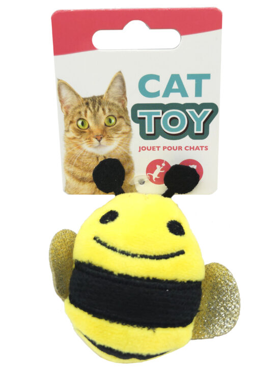 ABEJA O MARIQUITA CON CATNIP