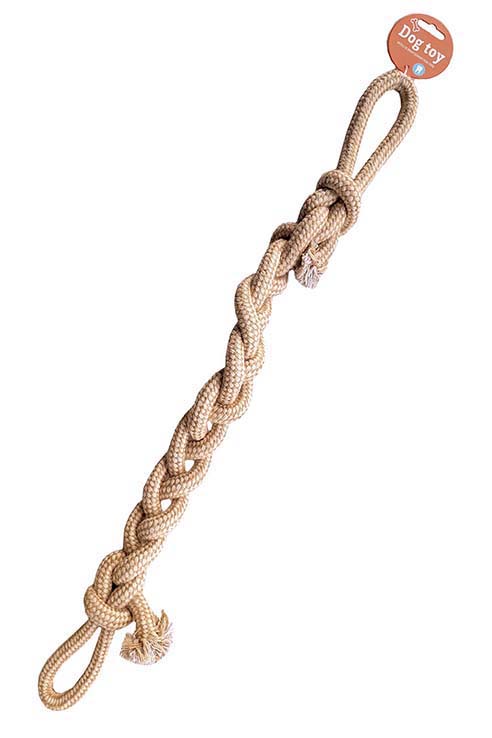MORDEDOR 3 NUDOS BEIGE 45CMS
