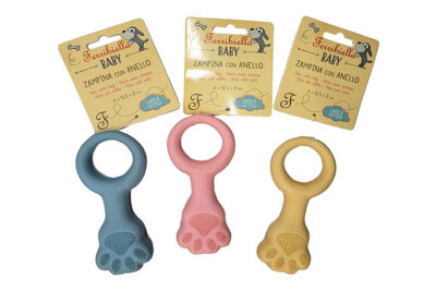 PATA CON ANILLO LATEX NATURAL 12.8CMS