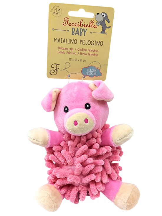 CERDITO PELUCHE 17.0X12.7X7.6CMS