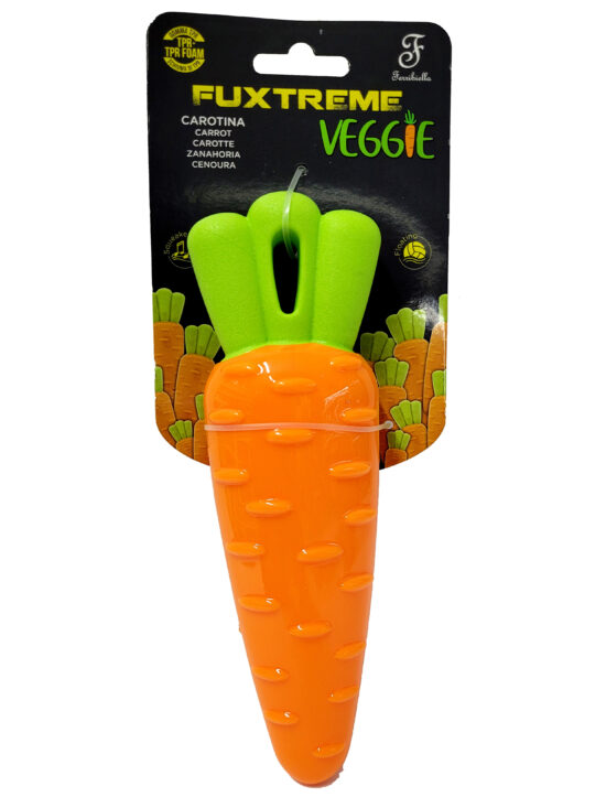 VEGGIE ZANAHORIA FUXTREME 20X6X3CMS