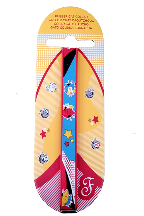 COLLAR GATO GOMA 1.2X30CMS