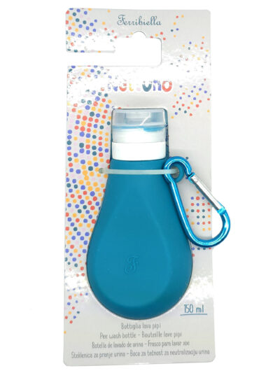 BOTELLA PEEPEE AZUL 150ML BEBEDERO PORTATIL