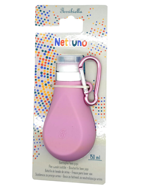 BOTELLA PEEPEE ROSA 150ML BEBEDERO PORTATIL