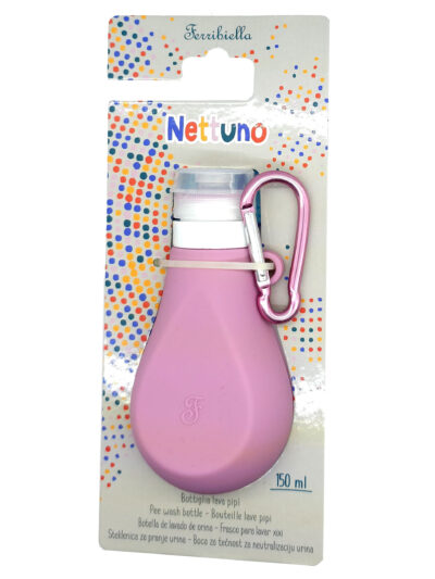 BOTELLA PEEPEE ROSA 150ML BEBEDERO PORTATIL