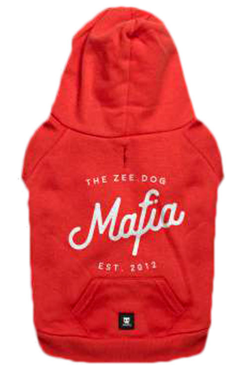 SUDADERA ZEE DOG MAFIA RED MEDIUM