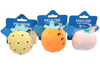 PELUCHE FRUITS 9.0X12.0CMS