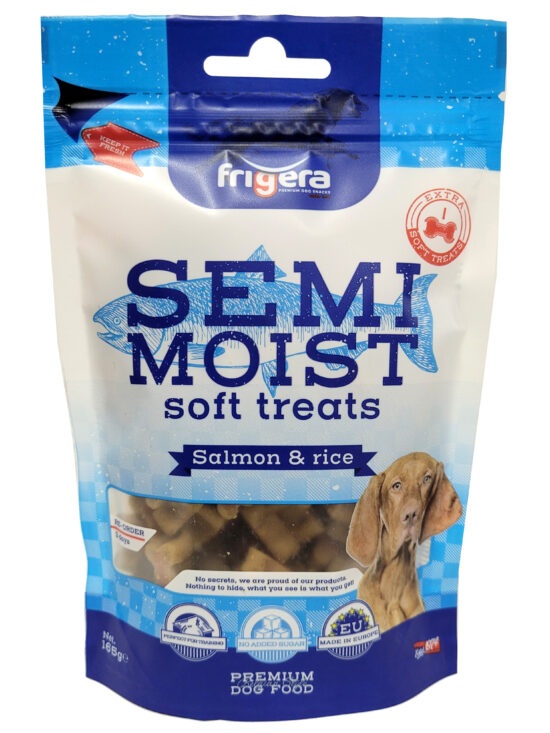 SNACKS SEMIHUMEDOS SALMON&ARROZ 165G