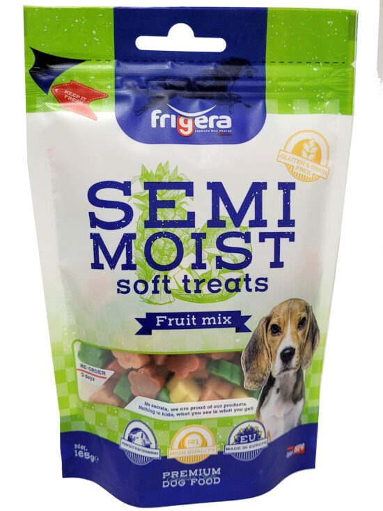 SNACKS SEMIHUMEDOS MIX FRUTAS 165G