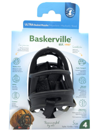 BOZAL BASKERVILLE ULTRA T4 NEGRO