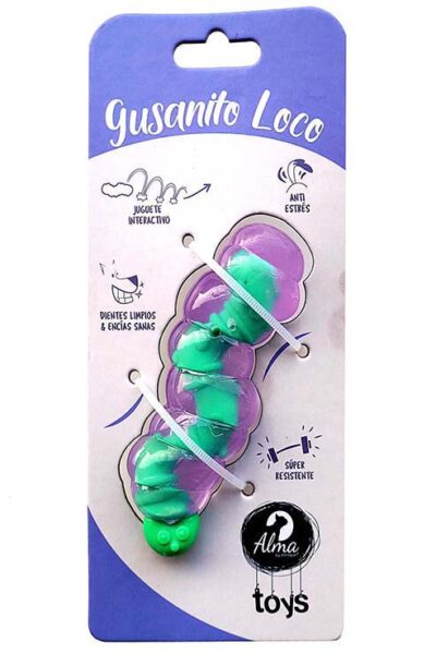 GUSANITO LOCO PURPLE 3øX12CMS