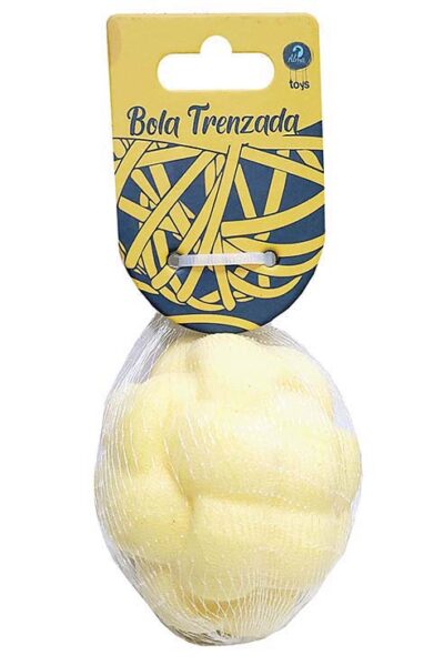 BOLA TRENZADA AMARILLA 8øCMS