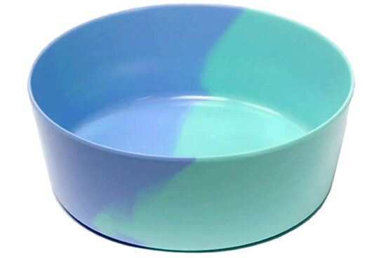 COMEDERO 1.183ML BLUE DUAL BOWL LARGE