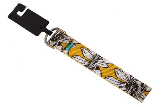 COLLAR GALGO NYLON HAWAI AMARILLO