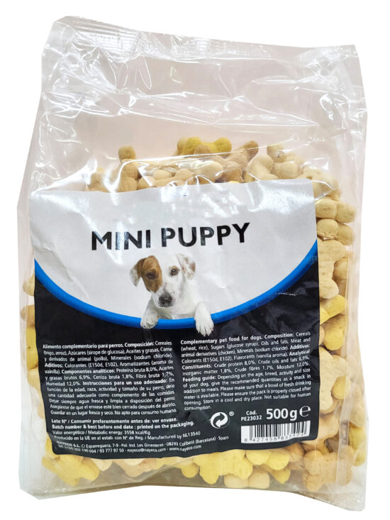 SNACKS MINI PUPPY 500G