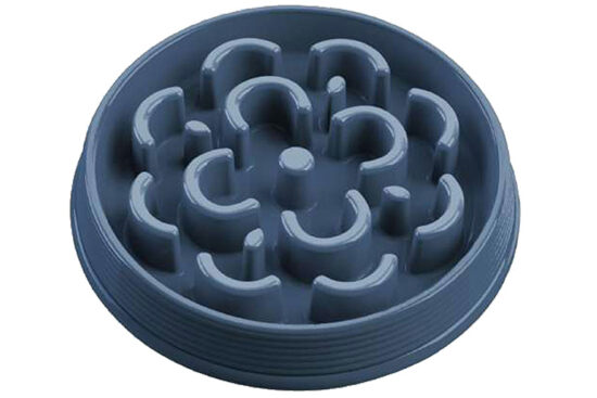 COMEDERO ANTIGLOTONERIA SLOW CHOE AZUL