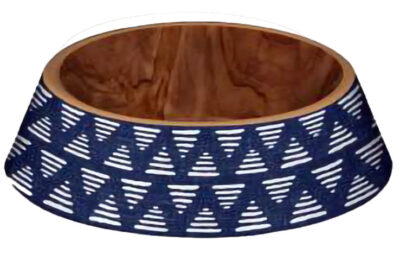 C0MEDERO BEB BOWL WOOD BONE AZUL 1.183L