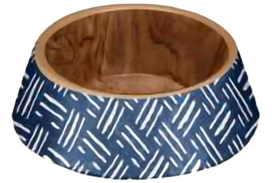 PLATO WOOD BONE AZUL 200ML