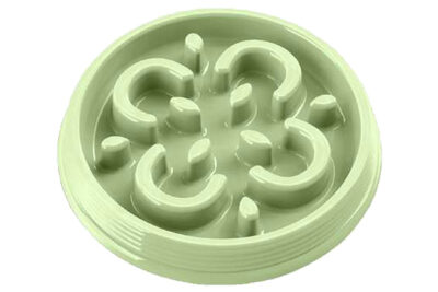 COMEDERO ANTIGLOTONERIA SLOW CHOE SMALL VERDE