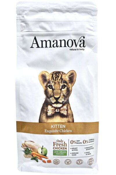 AMANOVA CAT KITTEN EXQUISITE CHICKEN 300G