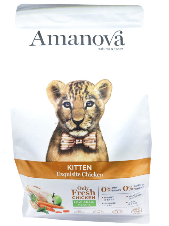 AMANOVA CAT KITTEN CHICKEN 1.5KG