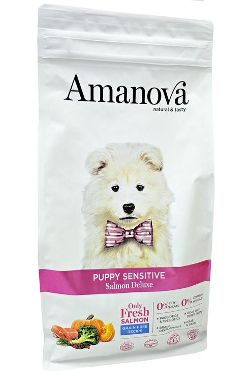 AMANOVA DOG PUPPY SALMON&CALABAZA 2KG