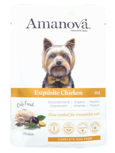 AMANOVA  DOG ADULT ESQUISITE CHICKEN 100G SOBRE