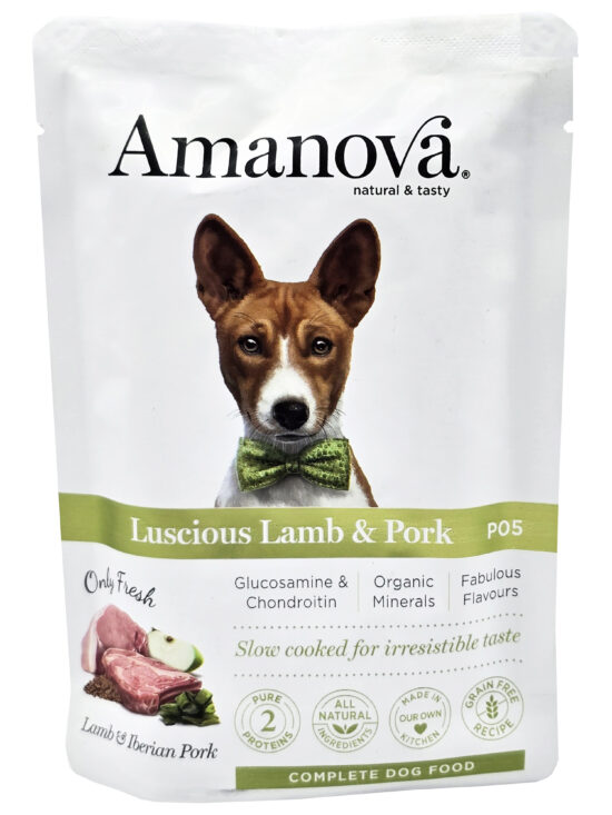 AMANOVA DOG LAMB &PORK 100G SOBRE