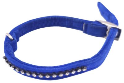 COLLAR TERCIOPELO BRILLANTES 15.0MMX25.0-31.0CMS