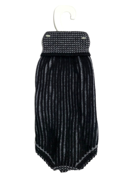 JERSEY T30 LINEAS NEGRO GRIS