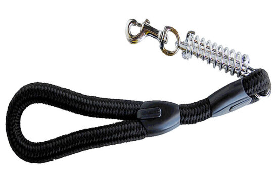 EMPUÑADURA CON MUELLE NEGRA16.0MMX60.0CMS