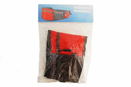 RIÑONERA RUNNING ROJO 14X10CMS