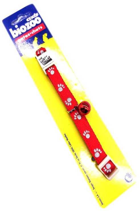 COLLAR GATO HUELLAS 10.0MMX20.0-26.0CMS