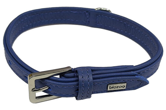 COLLAR PIEL PROVENCE AZUL 20.0MMX40.0CMS