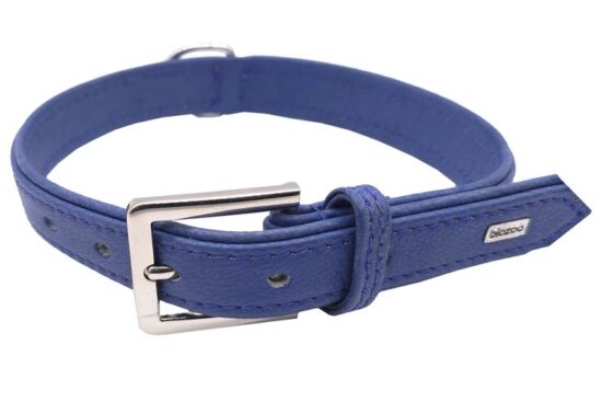 COLLAR PIEL PROVENCE AZUL VIOLACEO 35.0MMX60.0CMS