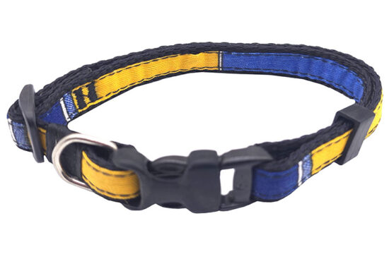 COLLAR NYLON 15.0MMX25.0-40.0CMS BICOLOR