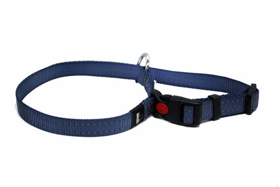 COLLAR NY REFLECT 25MM 46-55CMS AZUL