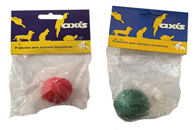 PELOTA SEMIDURA PEQUEÑA 4CMS