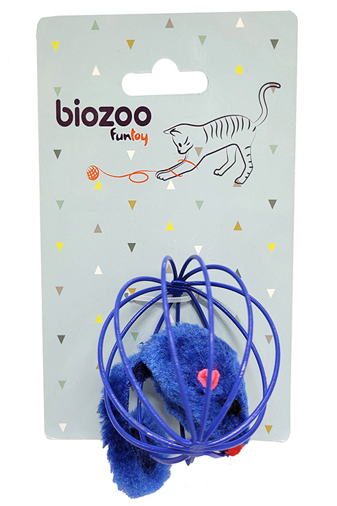 PELOTA CON RATON JUGUETE GATO