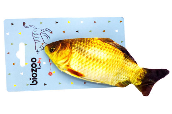 PELUCHE PESCADO 15.0X6.5CMS JUGUETE GATO