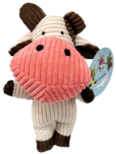 PELUCHE VACA 22.0X8.0X10.0CMS