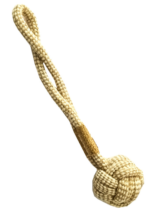 CUERDA CON NUDO PELOTA 30CMS