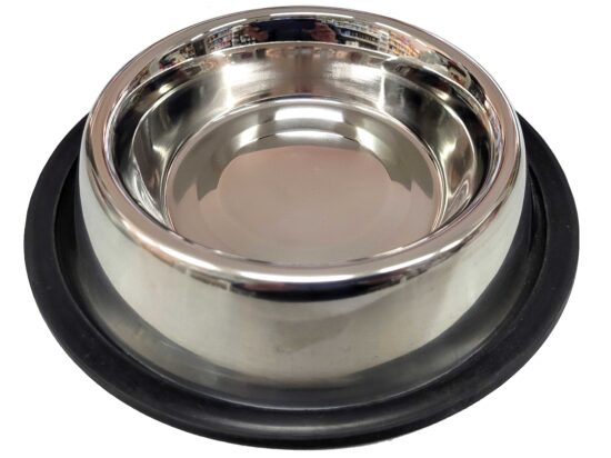 COMEDERO ACERO INOX ANTIDESLIZANTE 1.8L