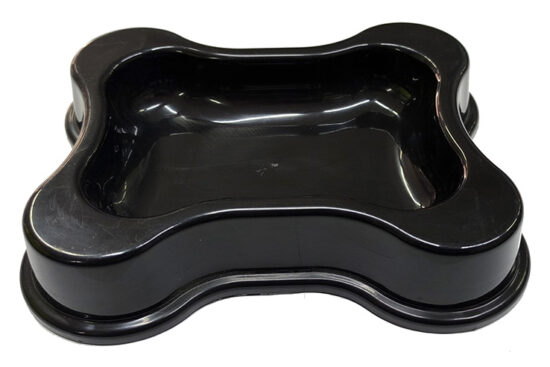 COMEDERO 22.0X17.0X4.5CMS HUESO PLASTICO